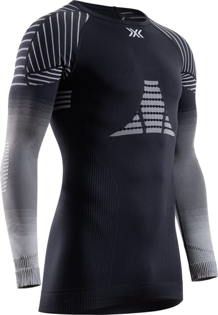 X-Bionic Invent Fx Shirt Lange Mouwen Heren - Zwart/Grijs - Maat M