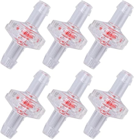 Rückschlagventil voor Bewateringssystemen - 10 Stuks - PP Plastic Slang Stop Membrane voor Inlaat en Voeding