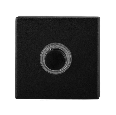 Deurbel - Zwart - RVS - GPF - GPF8826.02 zwart vierkant 50x50x8 mm