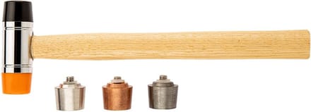 Uitdeukhamer - Ø 28mm - 250 gram - Met verwisselbare kop