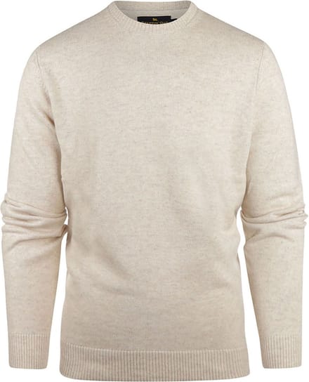 Steppin' Out Trui Melange Ecru - Maat 3XL - Heren