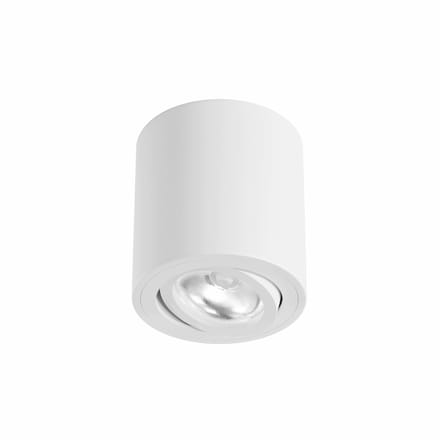 One 4480 Opbouwspot Rond - Ø 8cm - GU10 - 1 lichtpunt - Wit