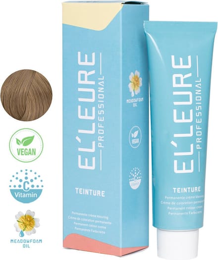 Elleure Haarverf - Teinture 8.2 licht parelblond - 100 ml