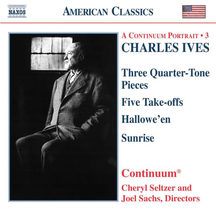 Continuum - Charles Ives: Three Quarter-Tone Pieces (CD)