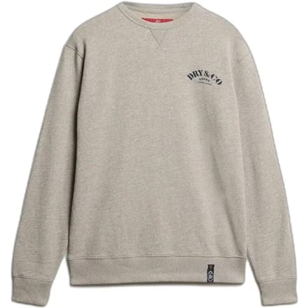 Superdry The Merchant Store Graphic Sweatshirt Grey Grootte: XL