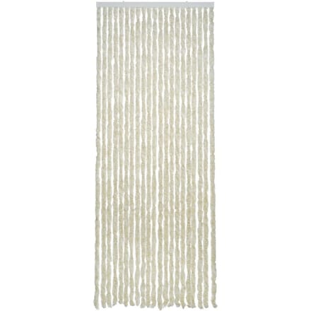 2LIF Martinique Wit-Zand Vliegengordijn deur - 90 x 210 cm