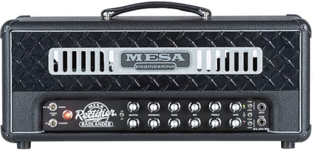 Mesa Boogie Badlander 50 Head Black Bronco Vinyl - Buizenversterker top voor elektrische gitaar