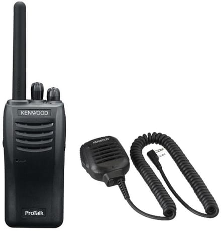 TK-3501E ProTalk® portofoon met KMC-45 Speakermicrofoon - spreeksleutel - PMR446