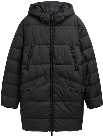 Tom Tailor - Pufferparka met capuchon - Maat S - Black