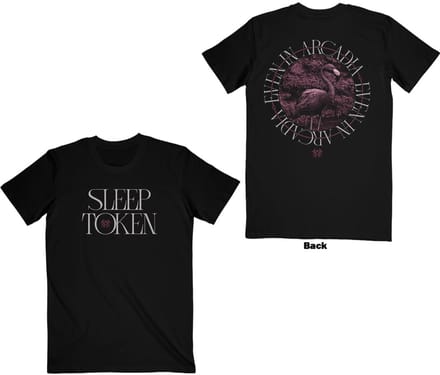 Sleep Token - Flamingo Circle Heren Tshirt - M - Zwart