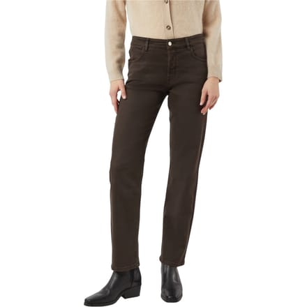 Comma  Pants Brown Maat: W38 | Straight Broeken Outlet | Dames | Bruin