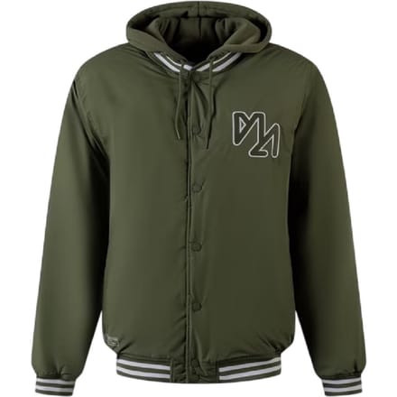 Minoti Heren Afneembare Capuchon Baseball Bomberjack (Khaki)