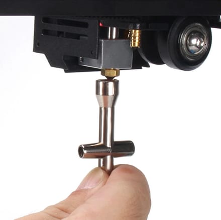 Hiden - Multifunctionele Nozzle Sleutel - Heatbed Tool - Inbussleutel - 3D Pen - 3D printer Filament - 3D printer Bouwpakket - Zilverkleurig