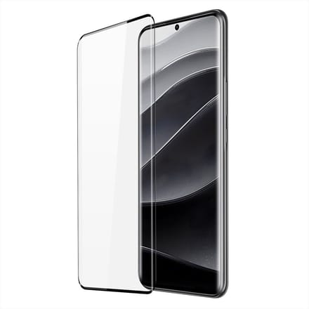 Dux Ducis Screen Protector - Geschikt voor Xiaomi Redmi Note 14 Pro 5G / Pro+ / Poco X7 Screen Protector - Dux Ducis Full-Cover Tempered Glass - Zwart