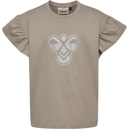 Hummel kinder-T-shirt Hmljr Ruffle Ss Big Bee 233879