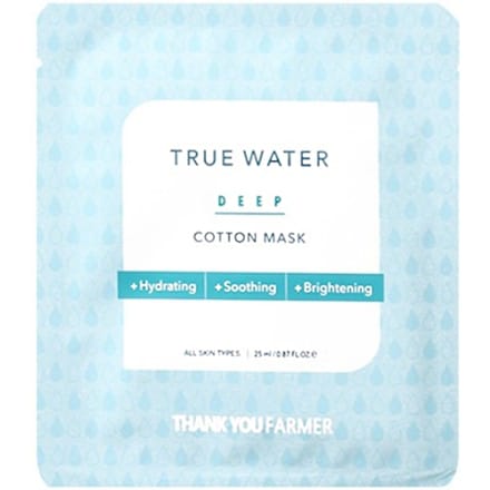 [Deal] THANK YOU FARMER - True Water Deep Cotton Mask - 1stuk