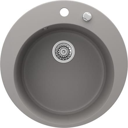 Bergström Spoelbak – 50.5 x 50.5 cm Rond Beton