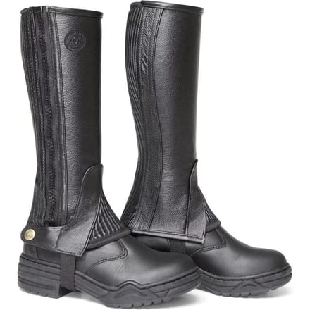 Mini-chaps lederen kind Mountain Horse Soft Rider