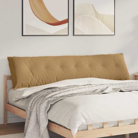 vidaXL - Rugkussen - Bruin - 200 - x - 50 - x - 19 - cm - Corduroy - stof