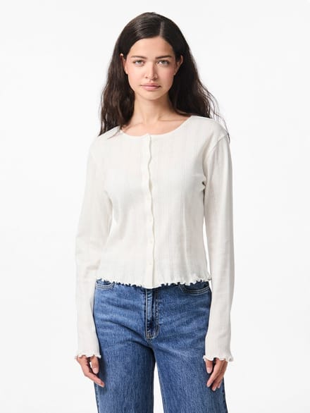 Pieces Vest PCMARIE POINTELLE