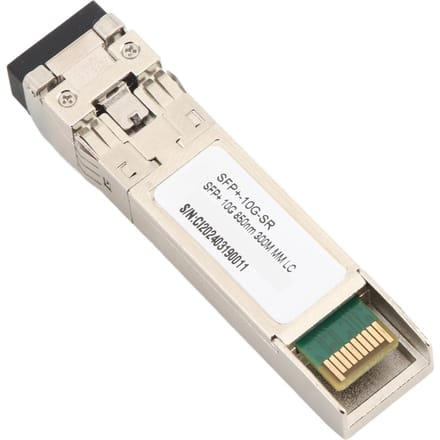 10G SFP+ Module 10GBASE SR 850nm 300 meter Ondersteunt DDM Multimode LC SFP+ naar Ethernet-poort