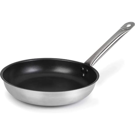 Roestvrijstalen koekenpan met antiaanbaklaag Lacor 32 cm