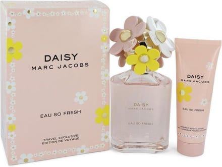 Marc Jacobs Daisy Eau So Fresh Gift Set 125 ml Eau De Toilette Spray + 75 ml Body Lotion