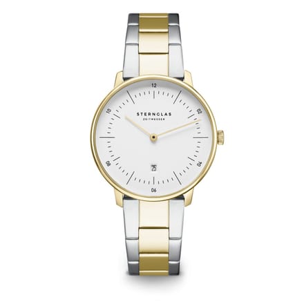 Sternglas – Dameshorloge – Naos XS Bicolor - 33mm - 5 ATM - met datumweergave