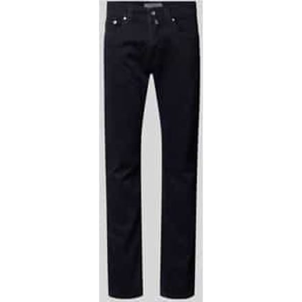 regular fit jeans met labeldetail model 'Lyon'