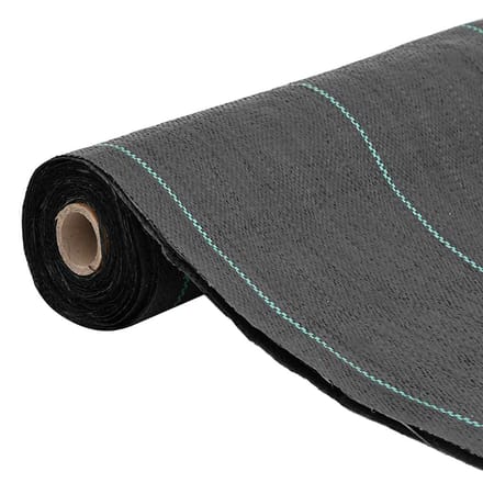 vidaXL - Worteldoek - 1,5x200 - m - polypropeen - zwart