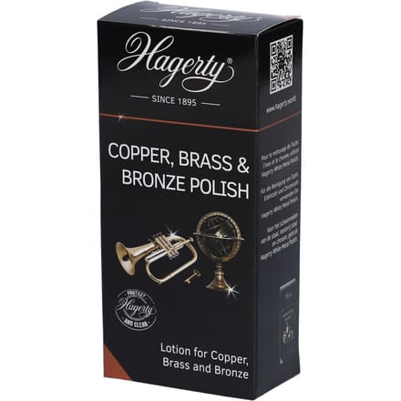 Hagerty Copper, Brass & Bronze Polish - Poetsmiddel voor koper, messing en brons 250 ml