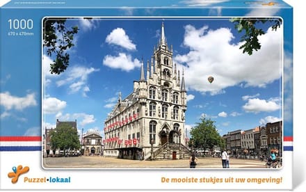 Puzzels - Oude Stadhuys - Gouda - Nederland - Legpuzzel - 1000 stukjes