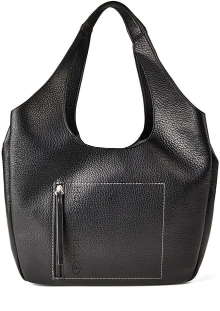 TOM TAILOR shopper Analisa Zip Shopper Black zwart