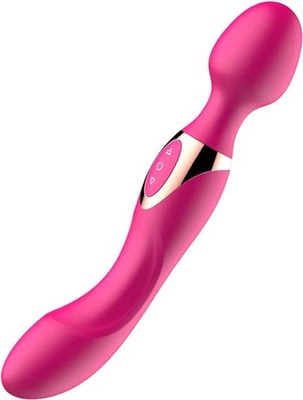 Dildo clitoris stimulator 2 in 1 - Anale en vaginale vibrator - Dubbele stimulans - 10 standen - Grote vibrator - Krachtige vibrerende dildo