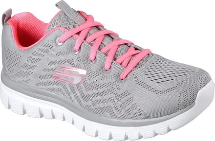Skechers Sport GRACEFUL GET CONNECTED Sneakers Dames Grijs