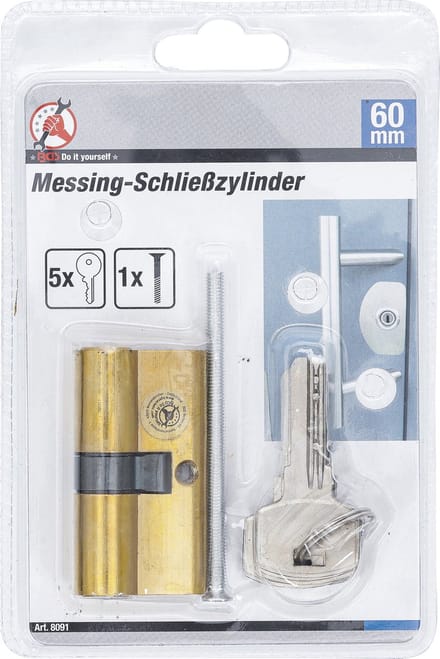 BGS Cilinderslot zware uitvoering 60 mm