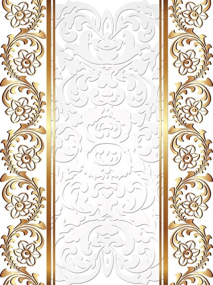 Heraldic Mirror Photo Wallcovering