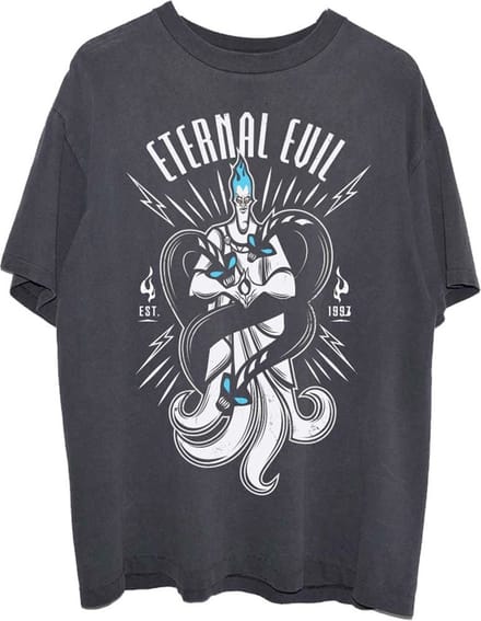 Disney Hercules - Hades Eternal Evil Unisex T-shirt - M - Zwart