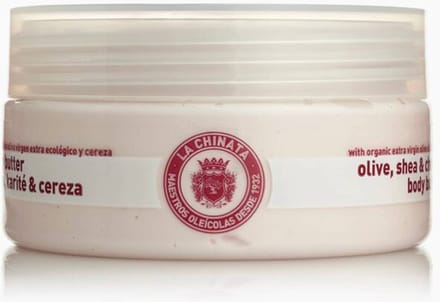 LaChinata bio Body Butter Olijf, Shea en Kers, lichaam creme 250ml
