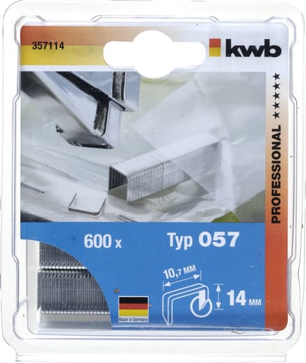KWB Nieten Hard Type 057C - 14 mm - 600 Stuks