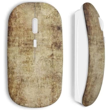 Souris sans fil Papier vintage