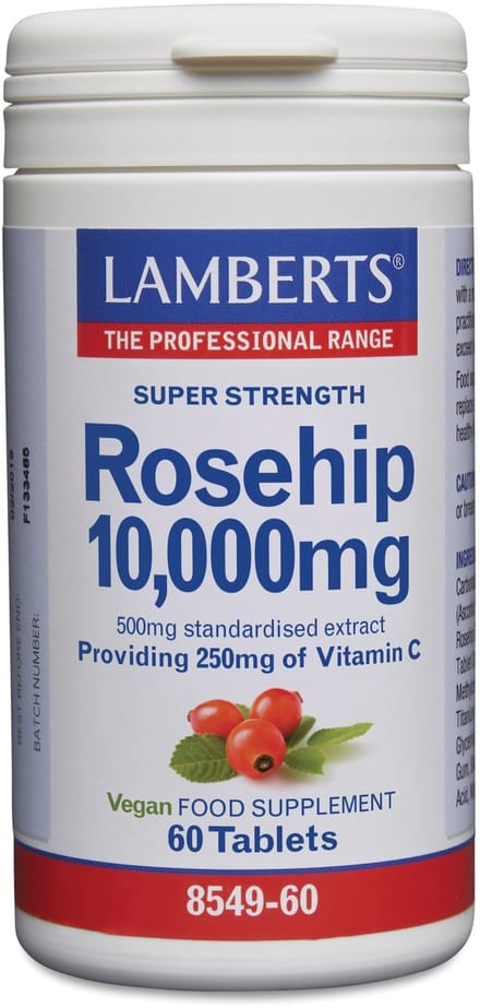 Lamberts Rozenbottel 10.000mg 60 Tabletten