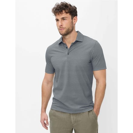Brax Heren Poloshirt  Style PEPE moss, donkergroen, maat L