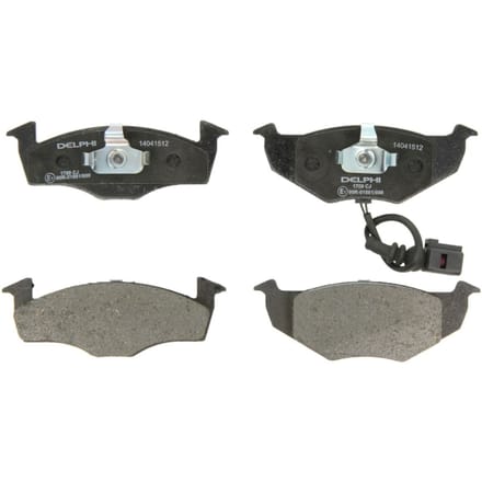 Remblokset DELPHI LP1709, voor