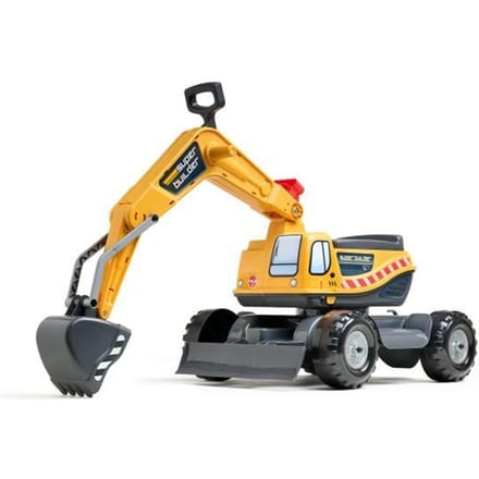 Falk Super Builder graafmachine op wielen