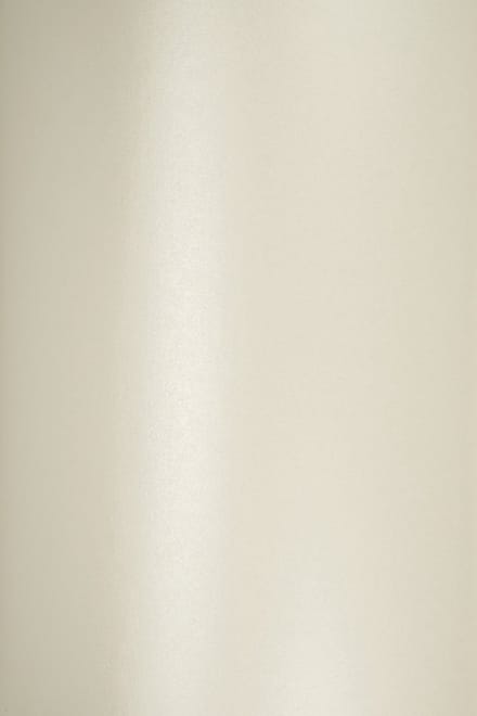 Netuno - wit metallic papier - A4 - 21 x 29,7 cm - 10 vellen - 250 gram - Majestic Milk