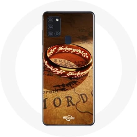 Coque - Le Seigneur des anneaux - Samsung Galaxy A21S - Souple - Blanc - Protection