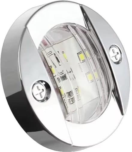 ProRide LED Boot Verlichting 2.2W 12V - Ø75mm - Dekverlichting - Y-S44 - Wit - Per stuk