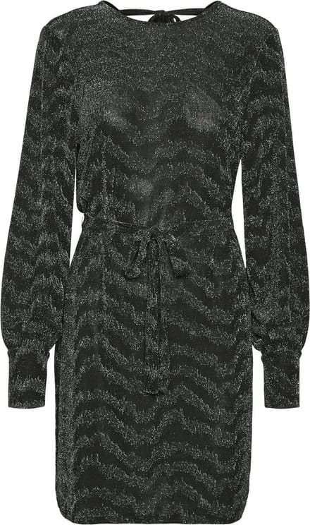 VERO MODA - VMLUCY LS GLITTER BOW DRESS JRS - Dames - Mini jurken