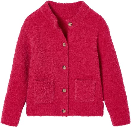Vertbaudet Vestje van bouclé voor meisjes